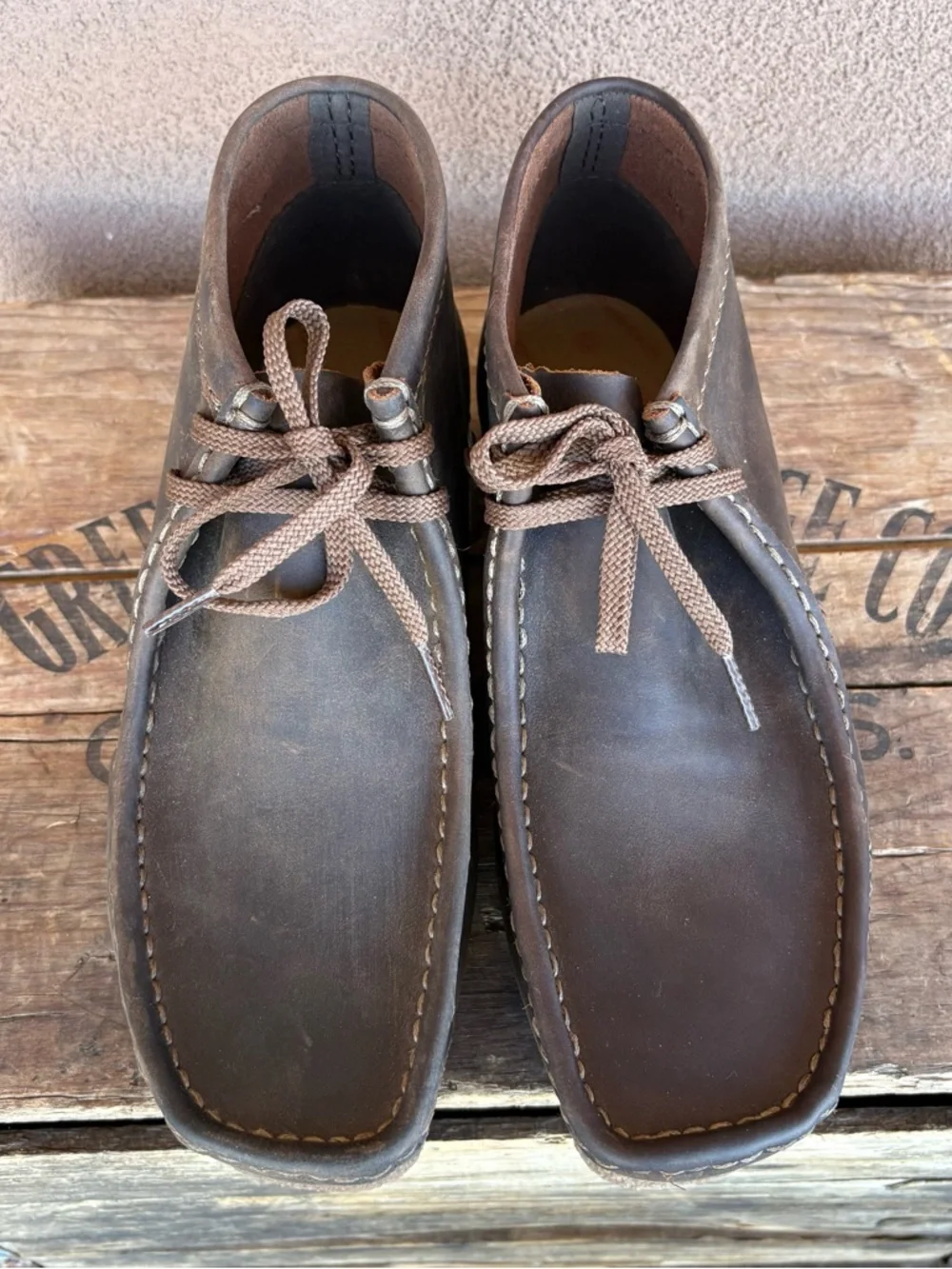Clark’s Men’s Shacre Chukka Boot In Beeswax Brown